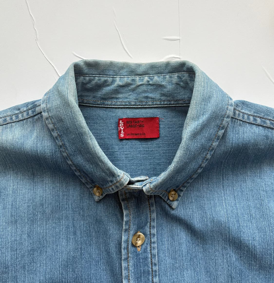 Levi's 리바이스 00's 빈티지 데님 셔츠 상품이미지4