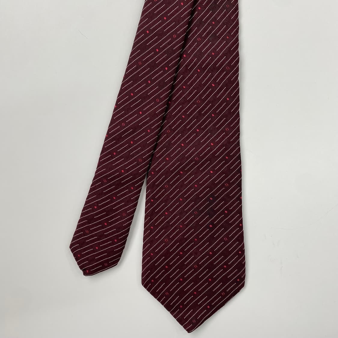 신형 FENDI 펜디 FF모노그램 정품 명품넥타이 상품이미지2