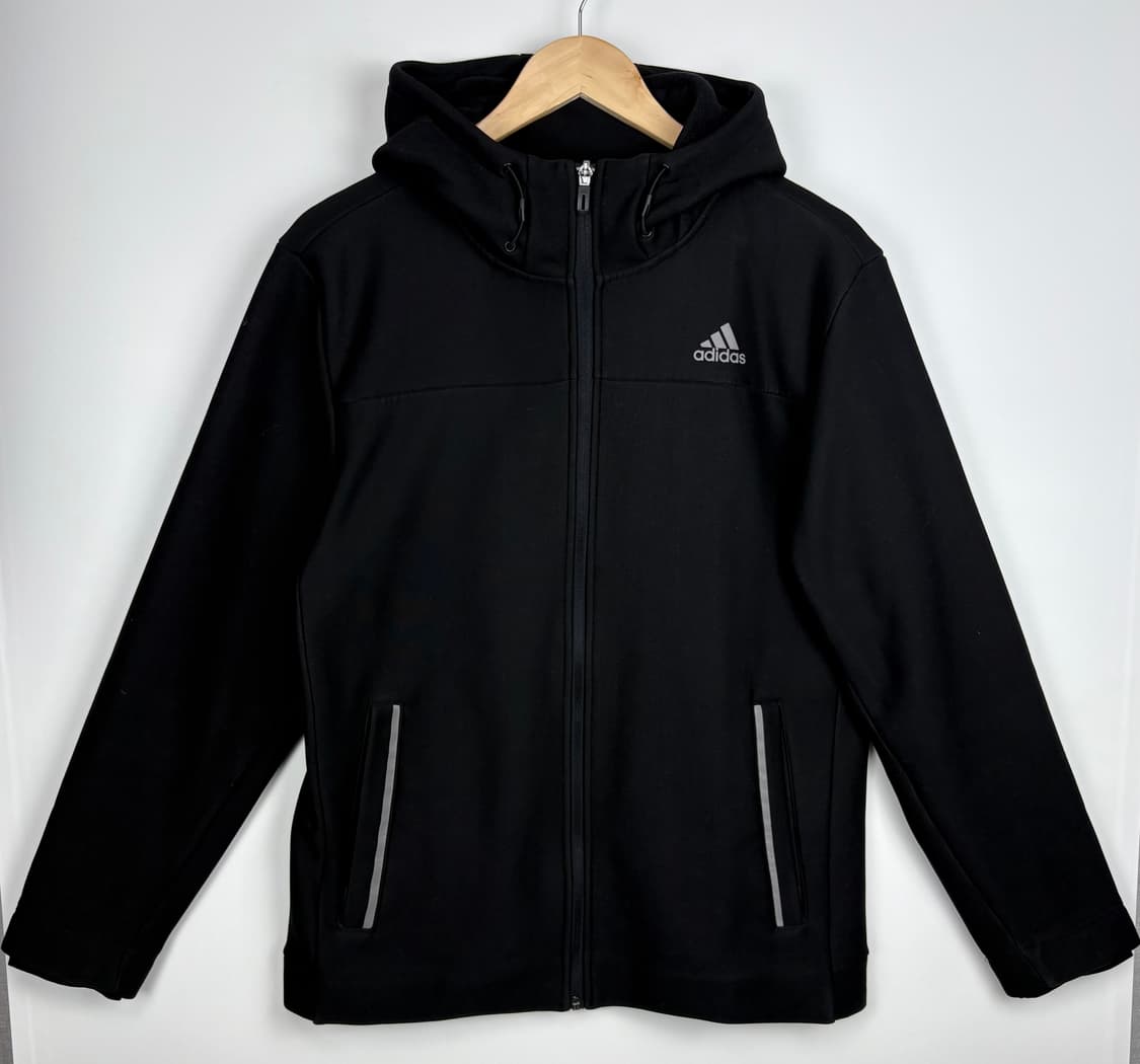 아디다스 플리스 기모 집업 자켓 상품이미지1