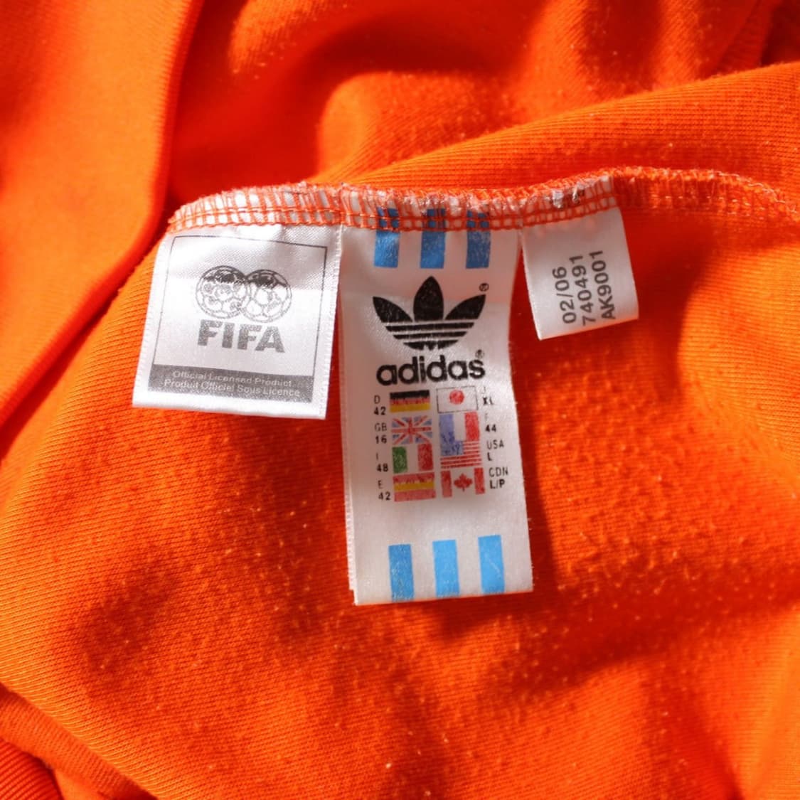 Adidas 아디다스 유로파 파이어버드 네덜란드 오렌지 트랙탑 져지 상품이미지6