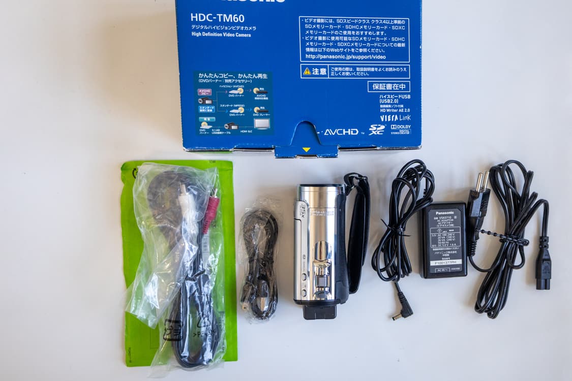 Panasonic HDC-TM60 / 빈티지 디지털 캠코더 상품이미지9