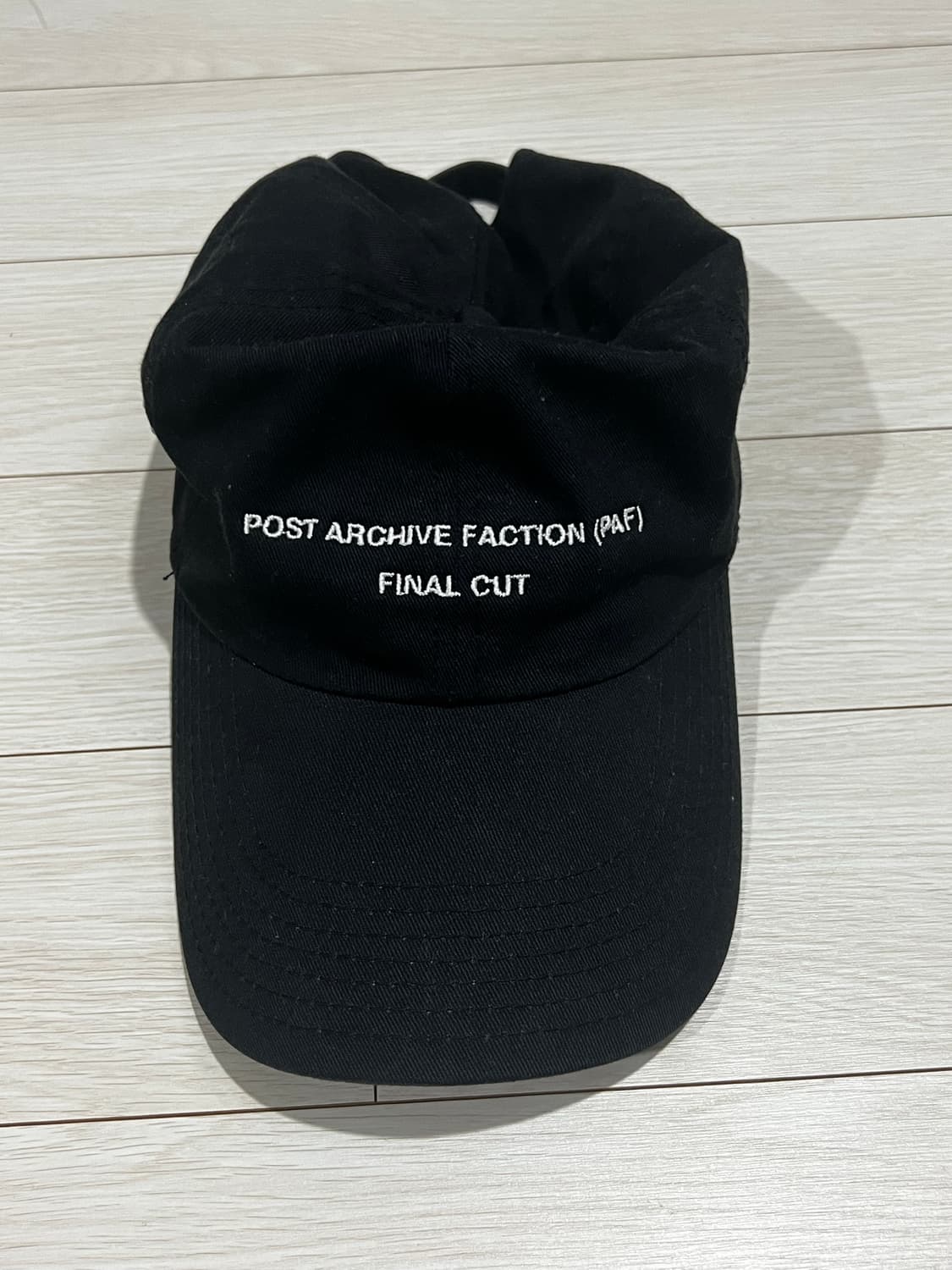 paf 파이널컷 아라리오 갤러리 볼캡 상품이미지1