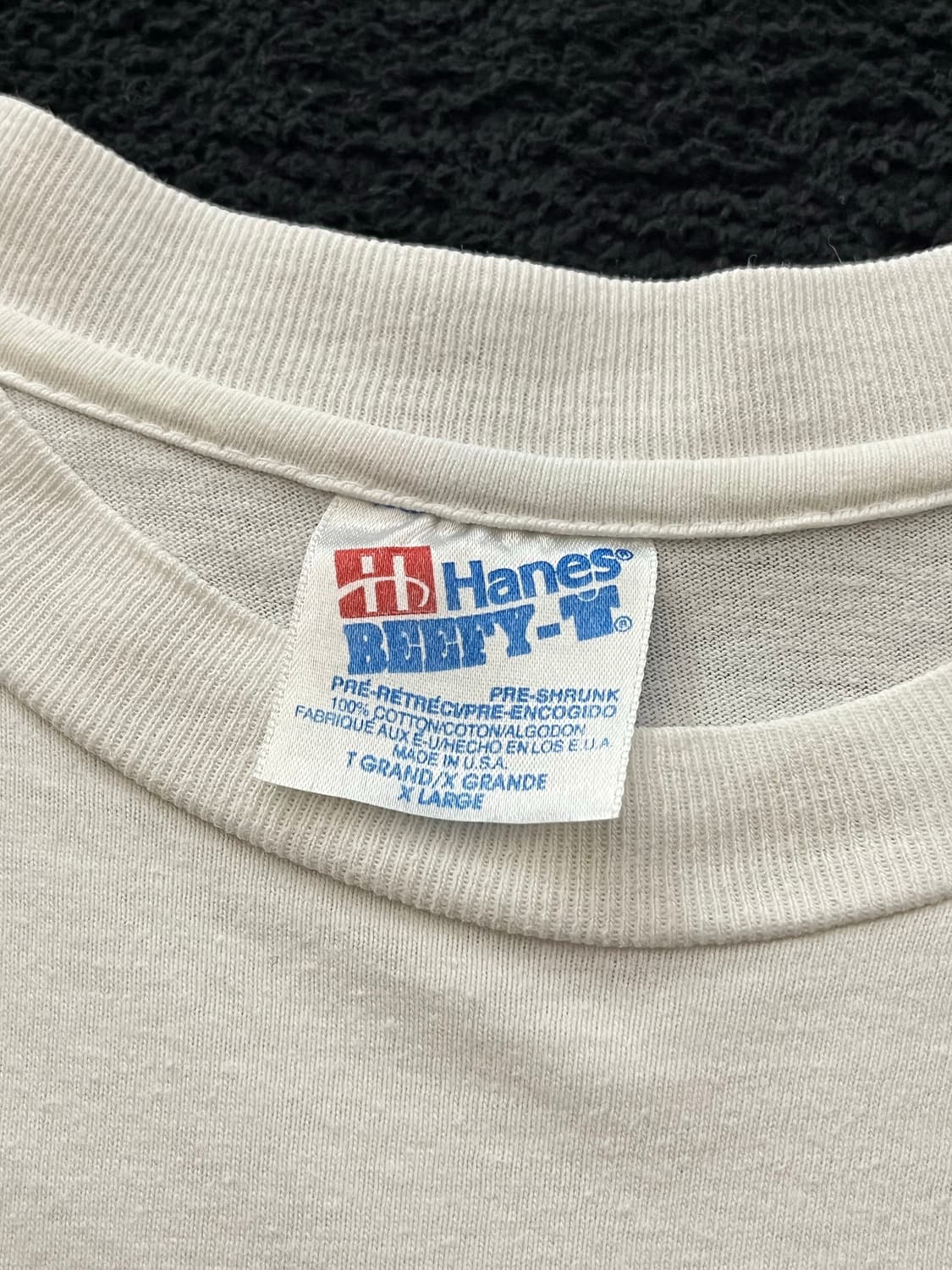 90s USA Hanes Beefy-T 빈티지 펑크 스케이터 티셔츠 상품이미지7