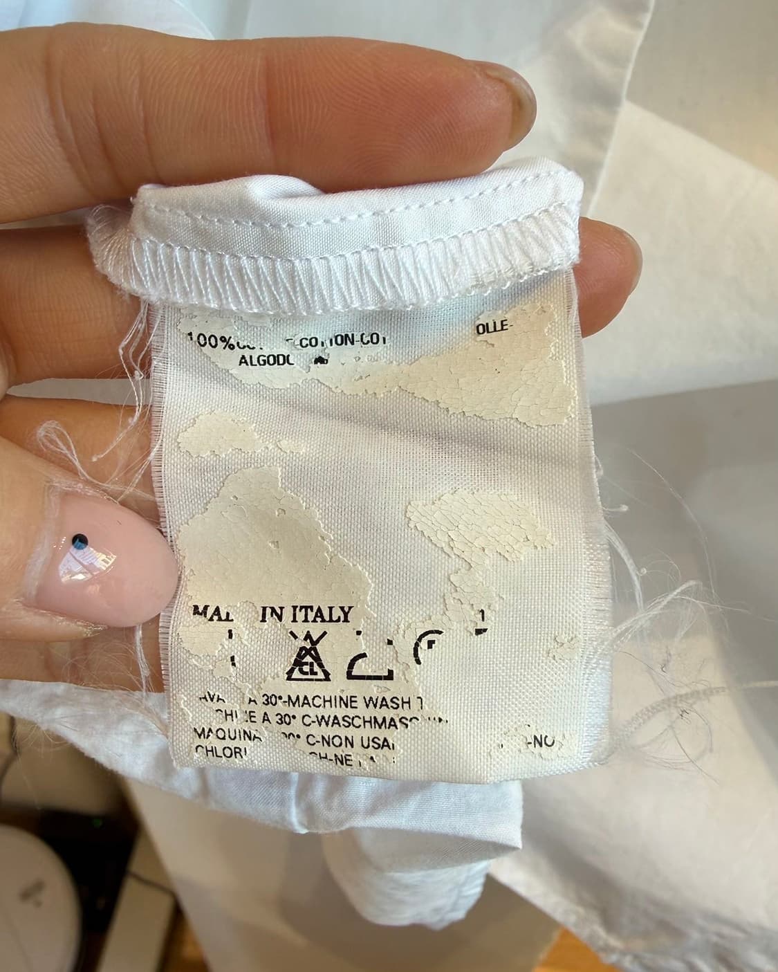 비비안 웨스트우드 맨 화이트 에이시멋리 orb 셔츠  상품이미지9