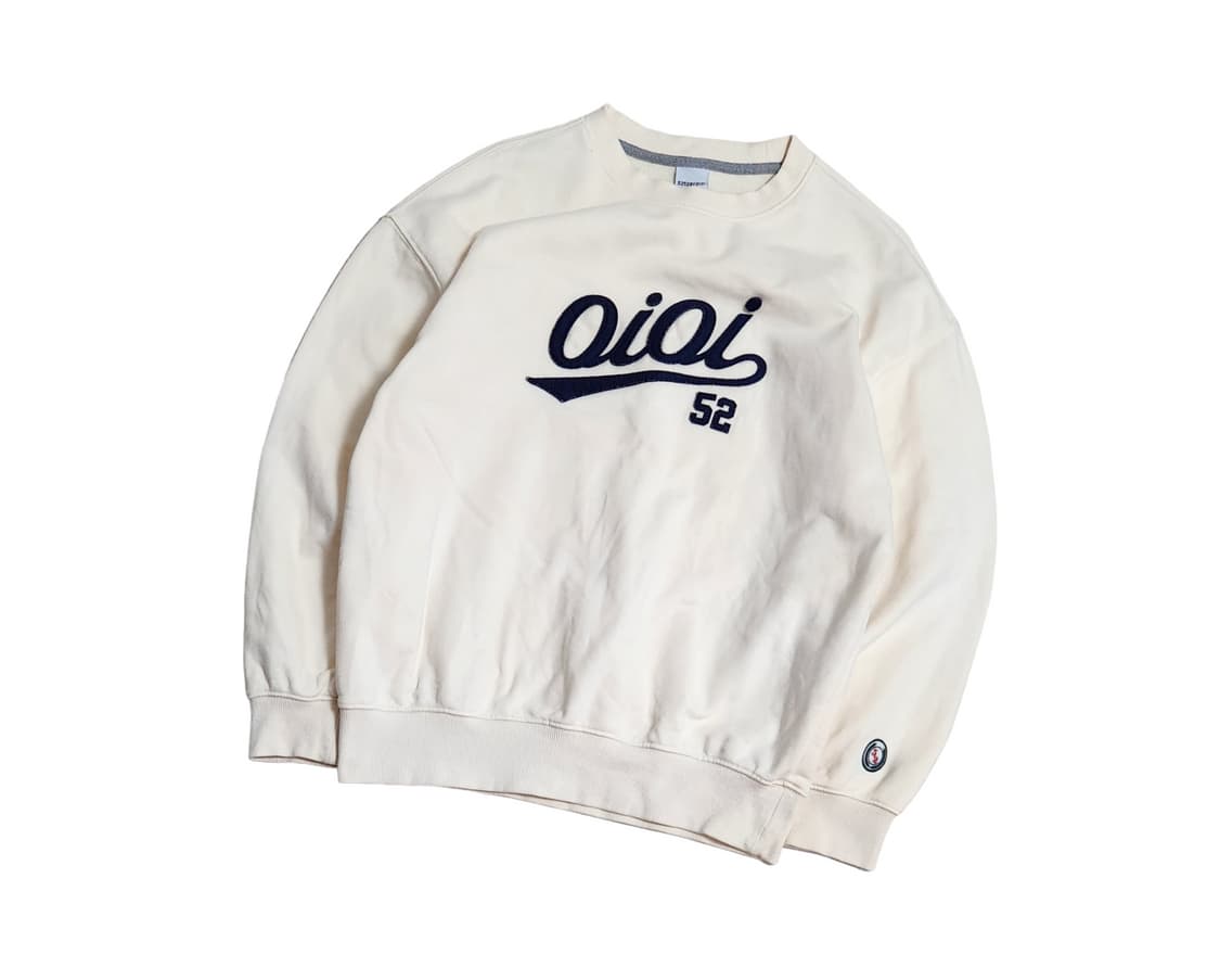 OiOi 오아이오아이 빅로고 맨투맨 상품이미지1