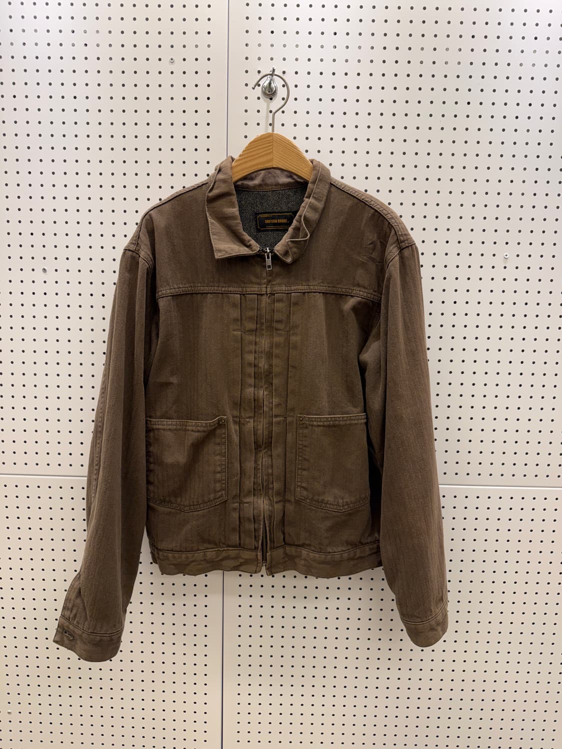 유니폼브릿지 브라운 워크 자켓 U1031 상품이미지2