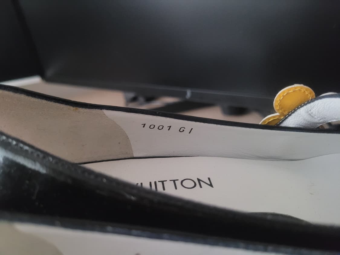 louis vuitton 루이비통 메리제인 꽃무늬 구두 슈즈 36 상품이미지6