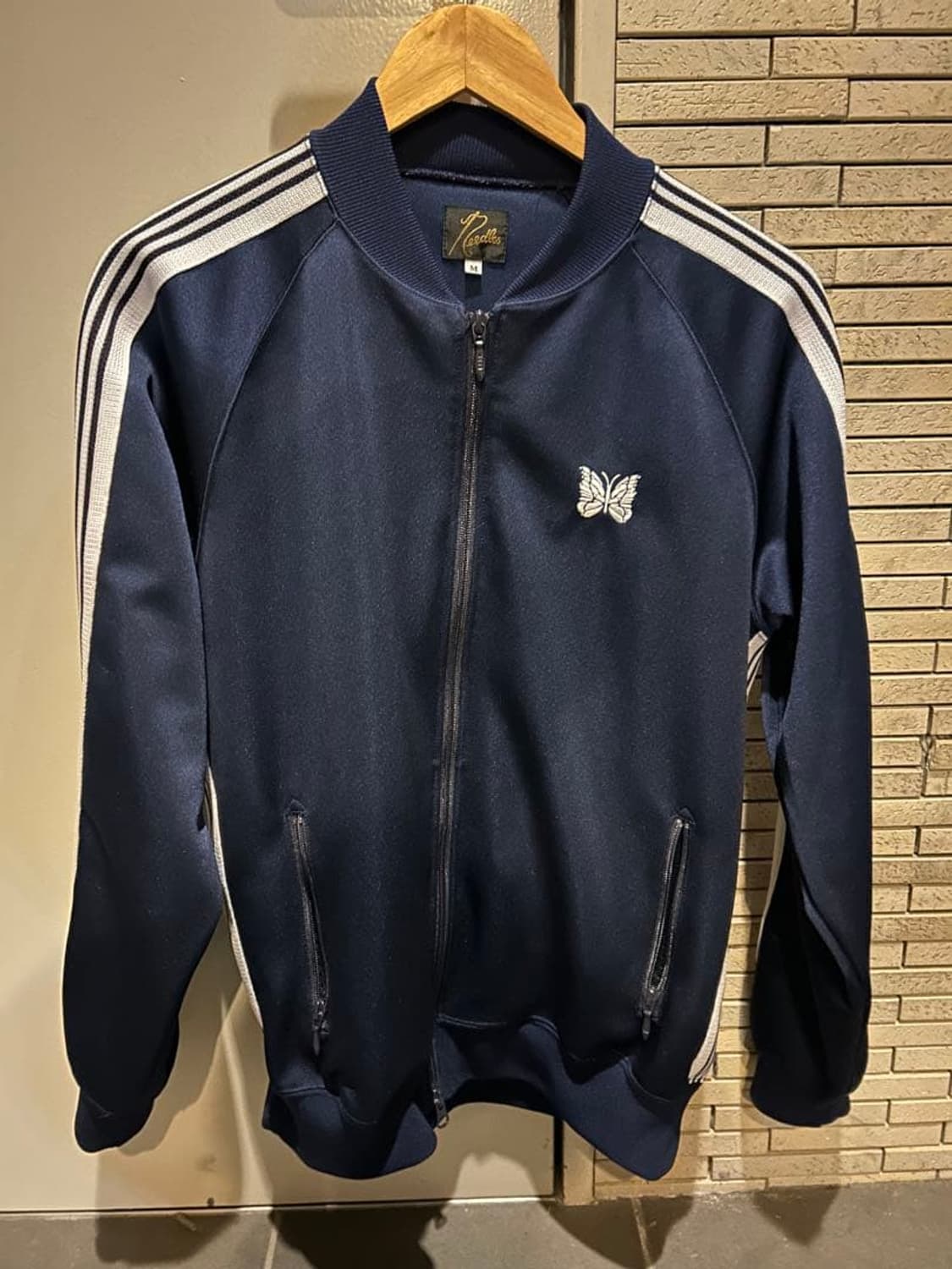 니들스 x 에디피스 트랙 자켓 네이비 상품이미지1