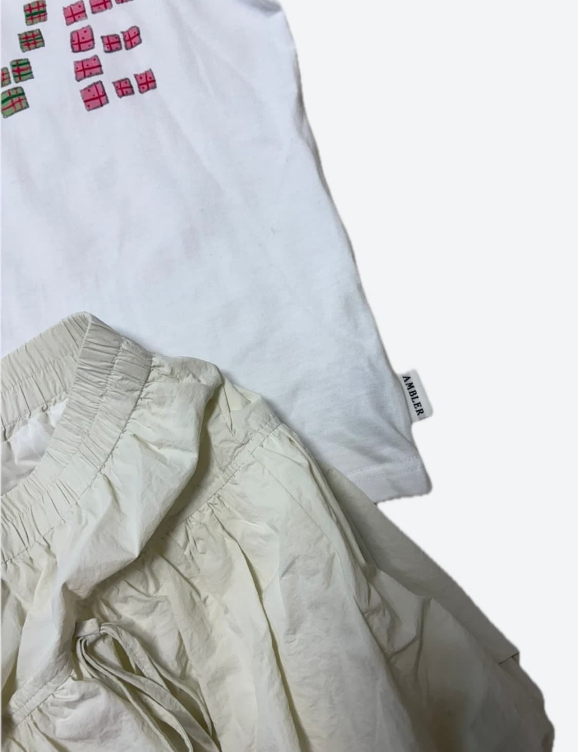 내맘데로 세트 ) 엠블러) love반팔티 + 포에버21 벌룬스커트 세트 상품이미지7