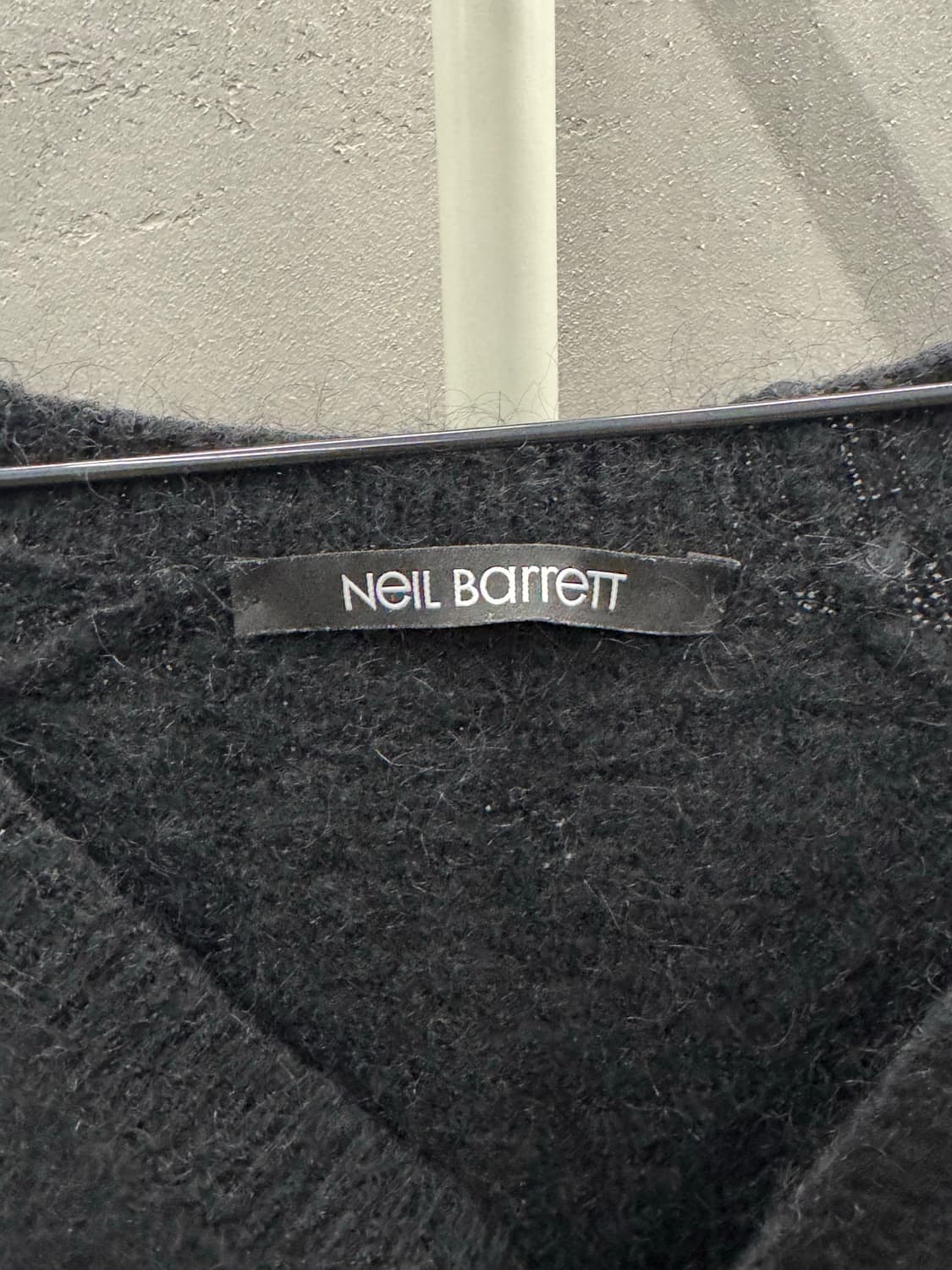 닐바렛 블랙 브이넥 가디건 M 상품이미지3