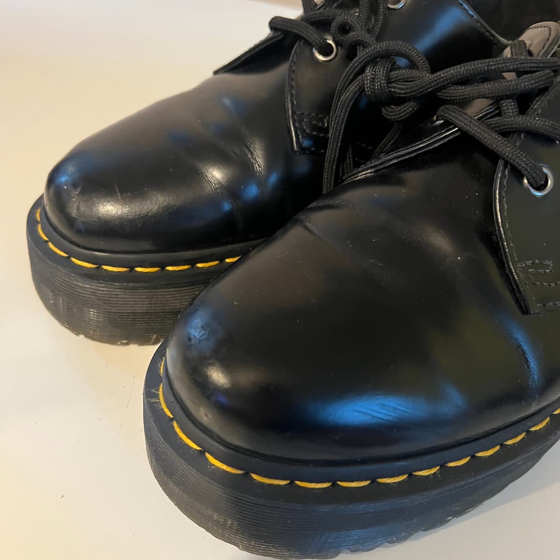 닥터마틴 1461 쿼드 블랙 스무스 더비 슈즈 상품이미지5