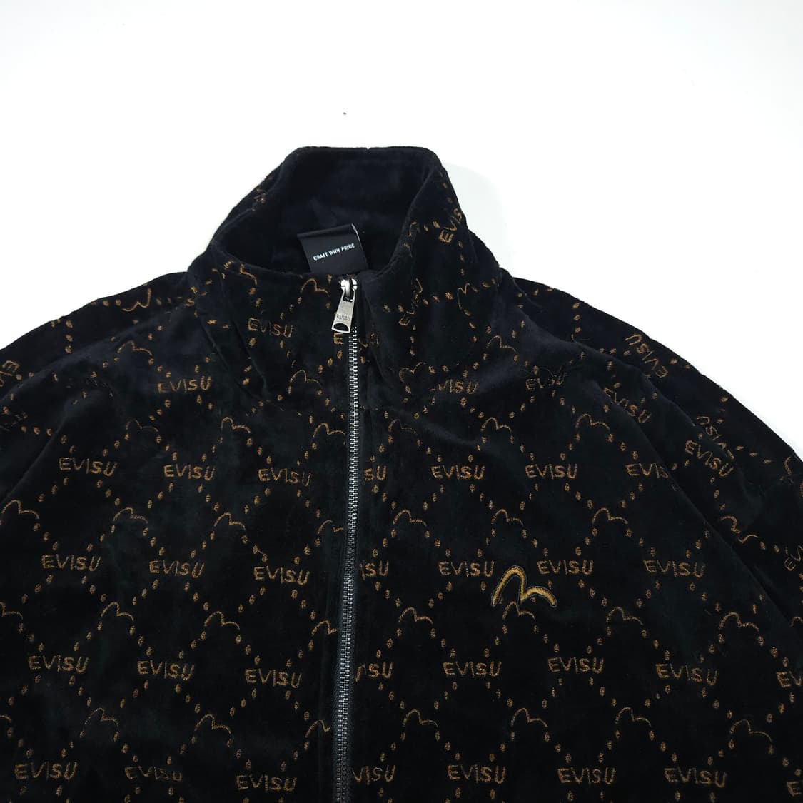 에비수 모노그램 벨벳 져지 상품이미지2