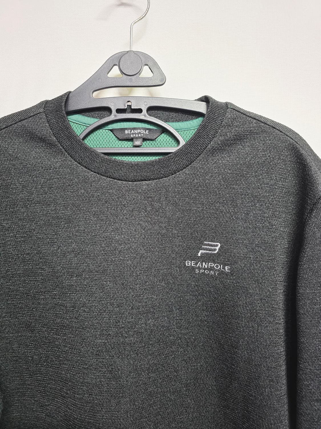 빈폴스포츠 블랙 freshole배색 긴팔 티셔츠 상품이미지2