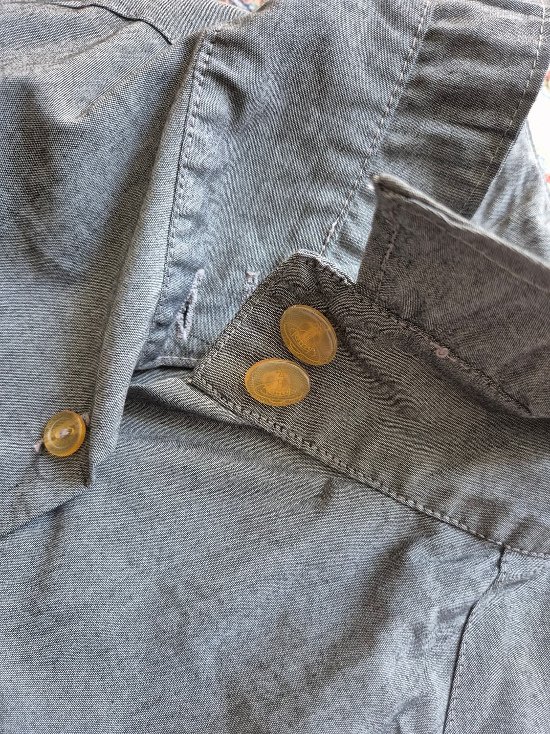 비비안웨스트우드 레드라벨 그레이 셔츠 상품이미지3