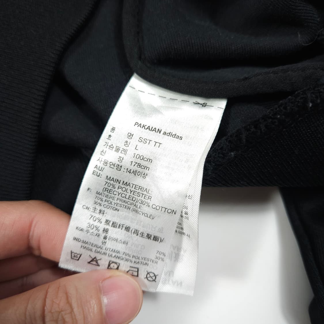 아디다스 파이어버드 져지 블랙  상품이미지6