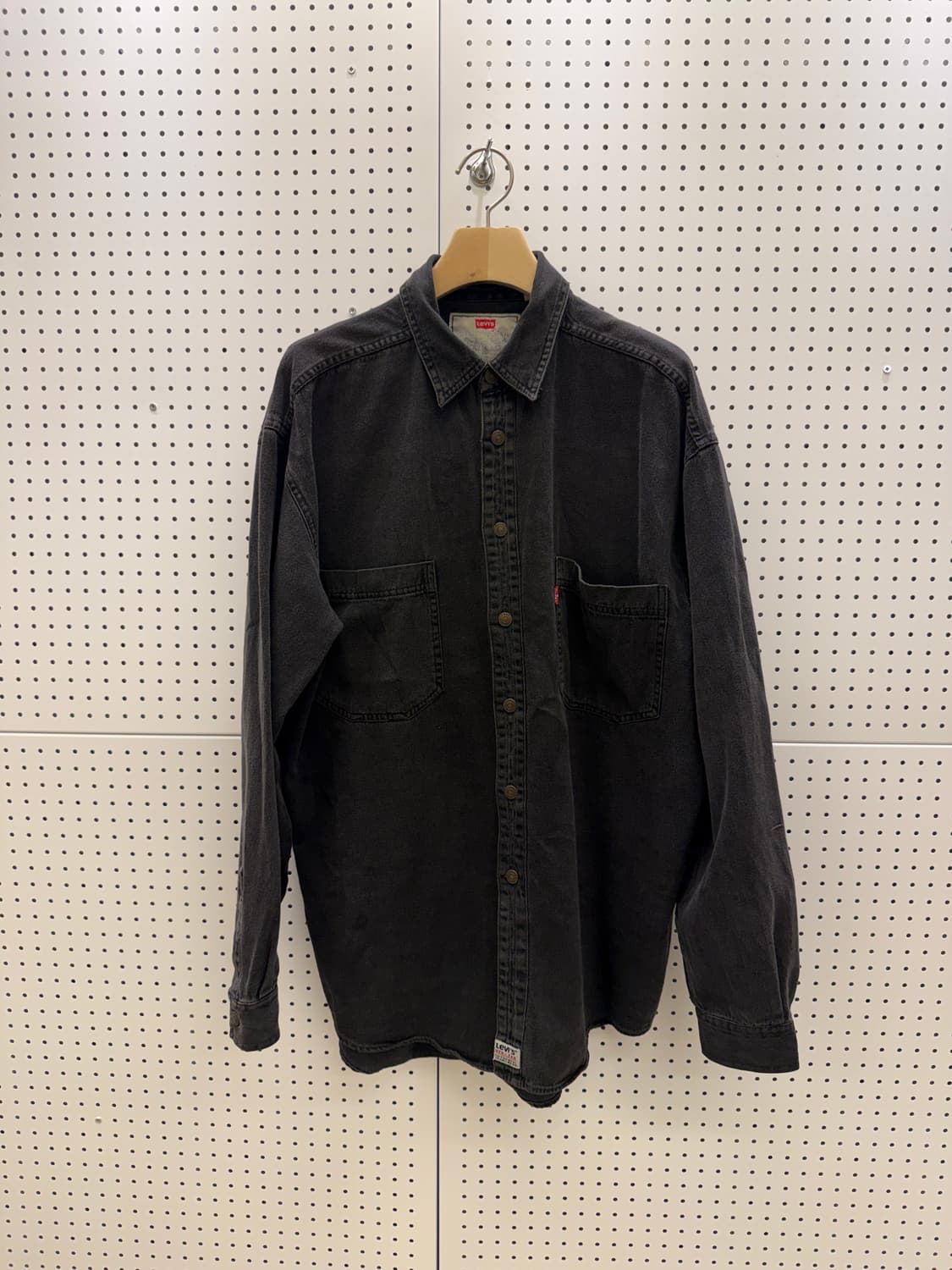 리바이스 블랙 데님 셔츠 워크셔츠 U1132 상품이미지2