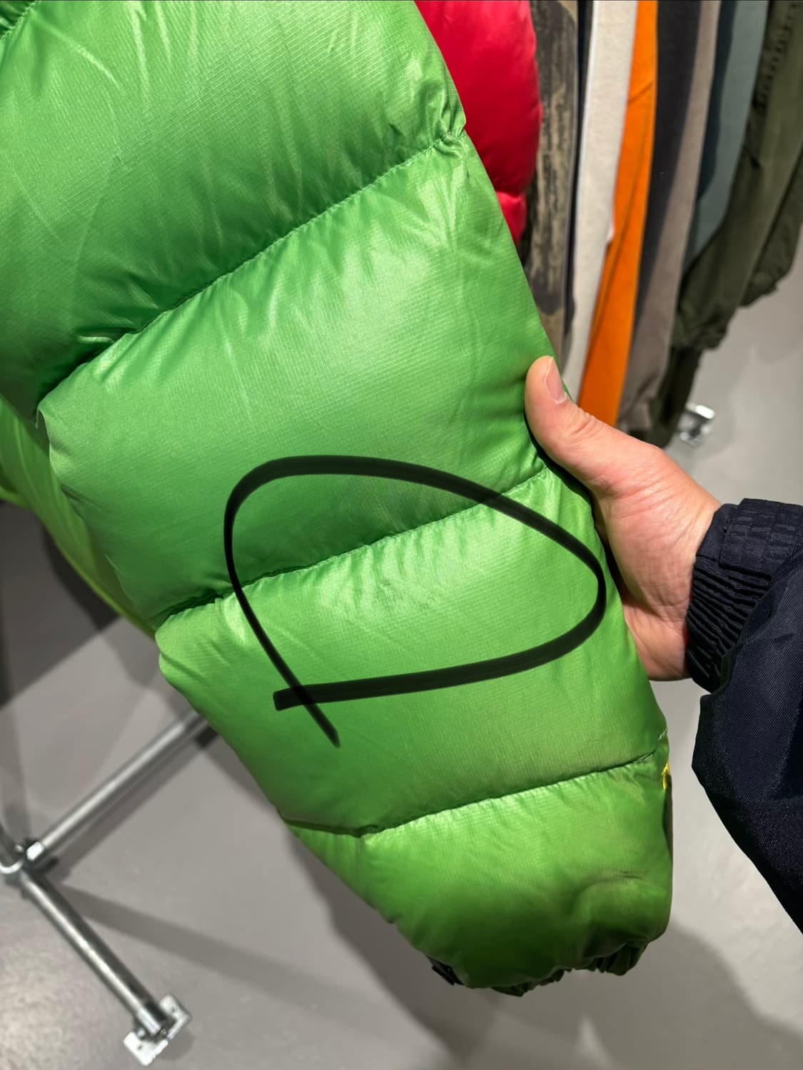 노스페이스 눕시 패딩 상품이미지7