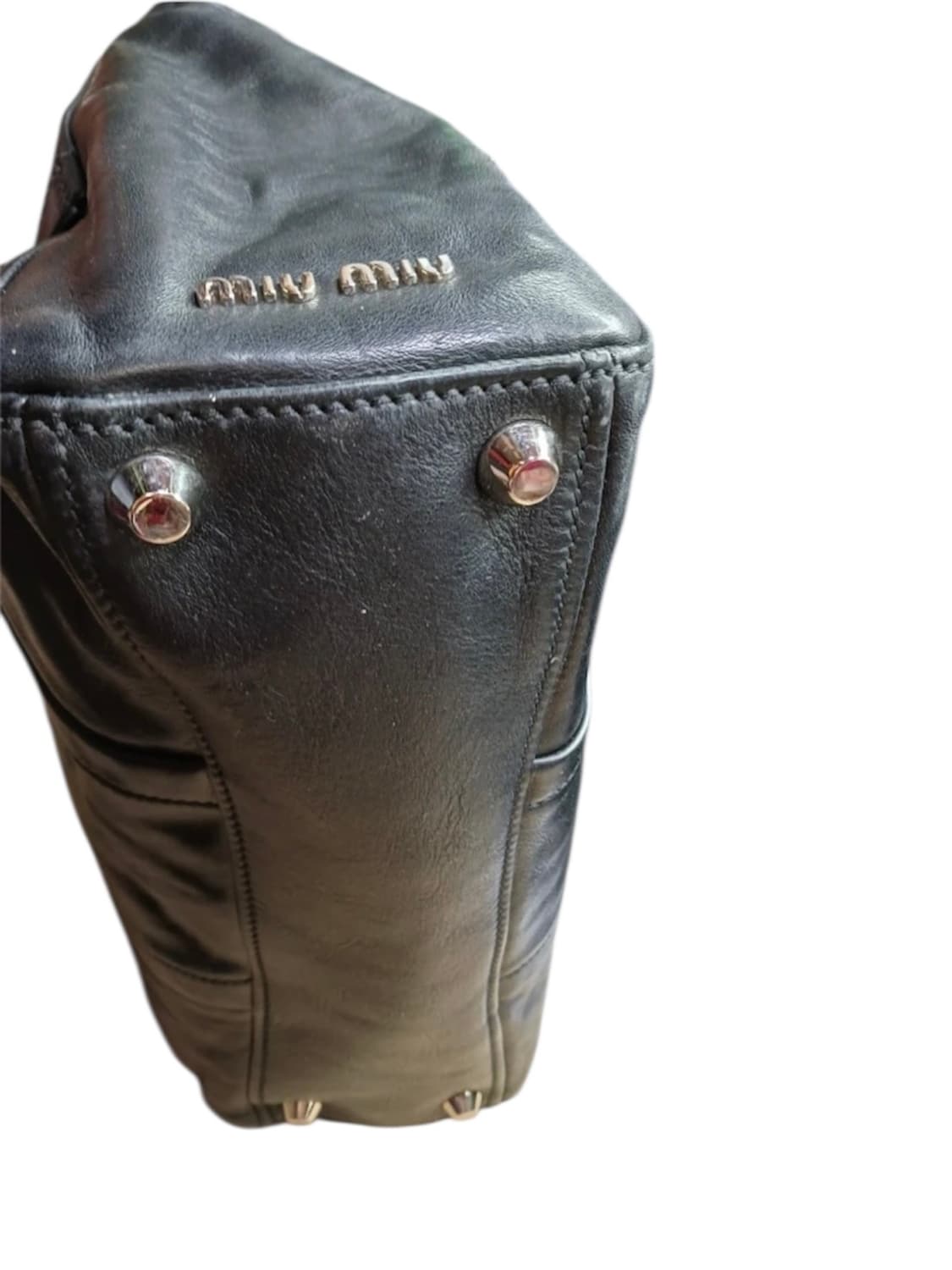 미우미우 레더 토트백 상품이미지2