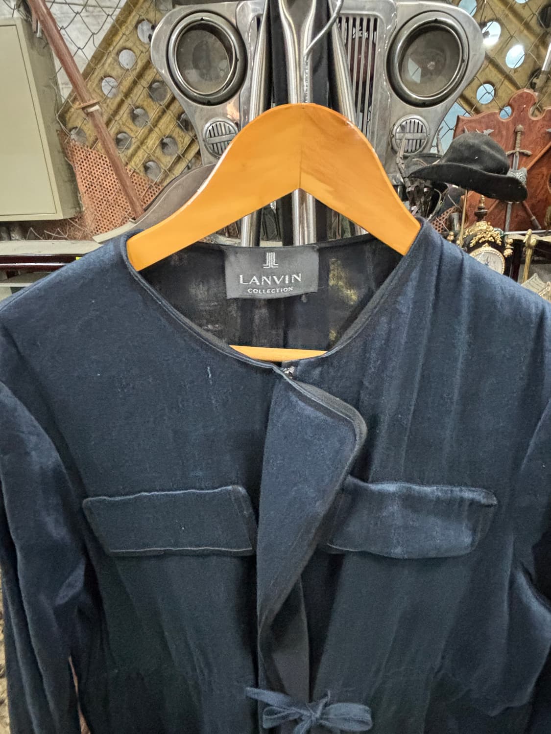 랑방(LANVIN)사파리 허리스트링 자켓 상품이미지2