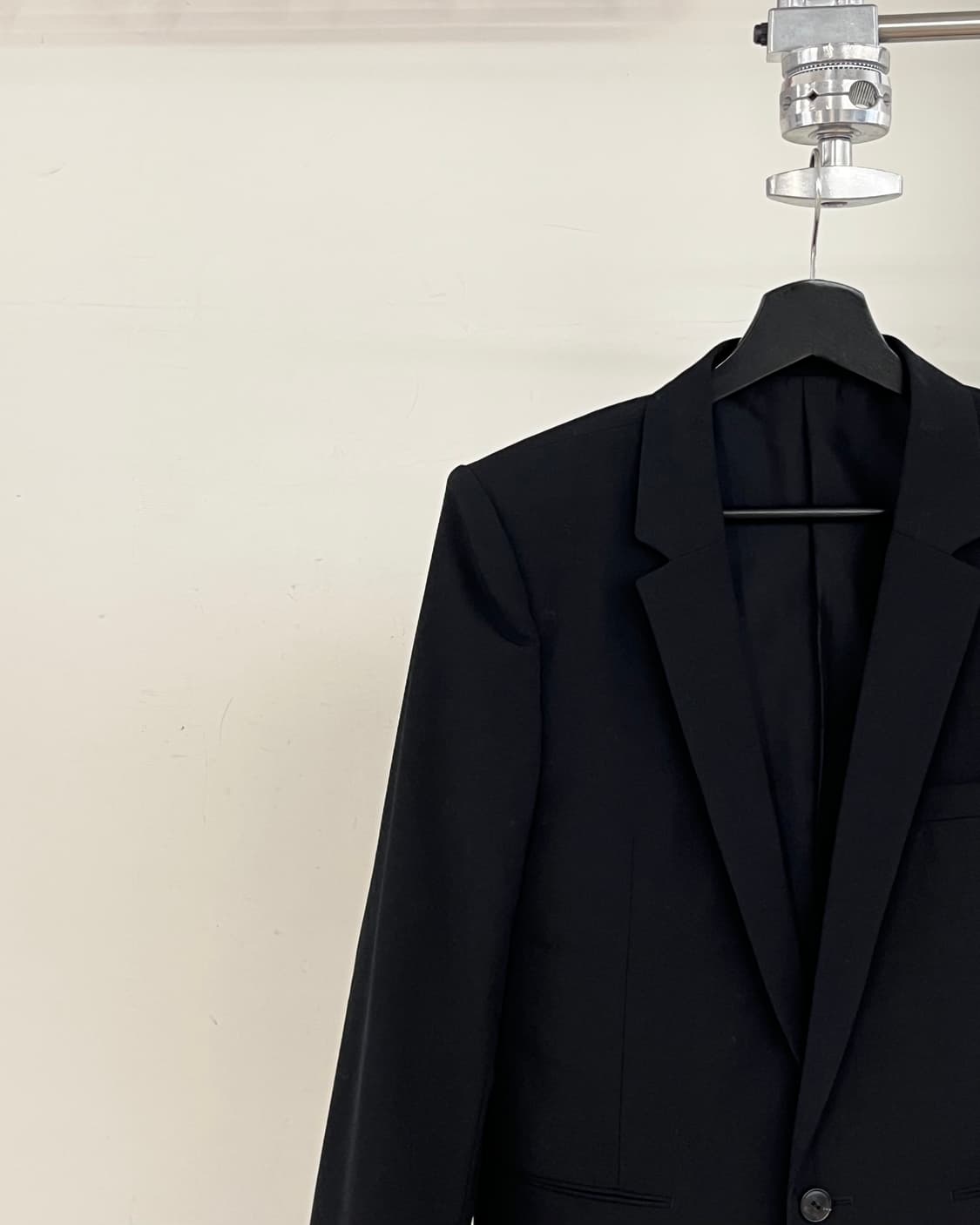 넘버나인 블랙 싱글 버튼 블레이저 상품이미지3