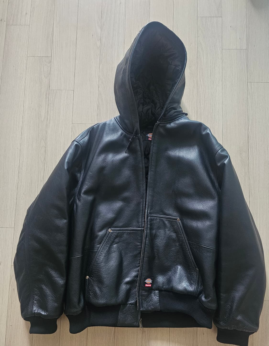 슈프림 디키즈 레더 워크 자켓 XL 상품이미지7