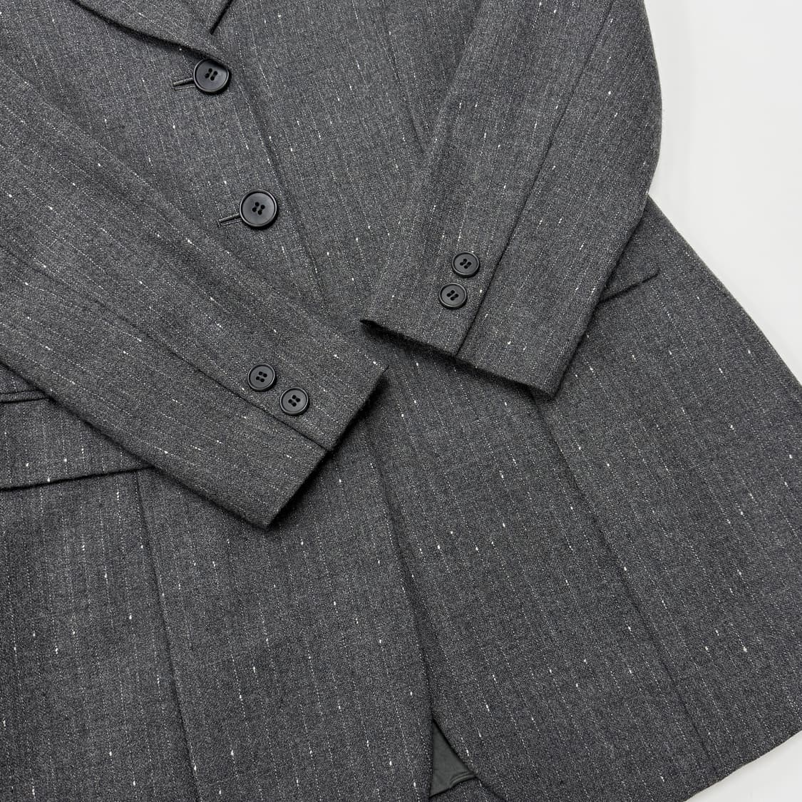 Peaked lapel wool jacket 상품이미지8