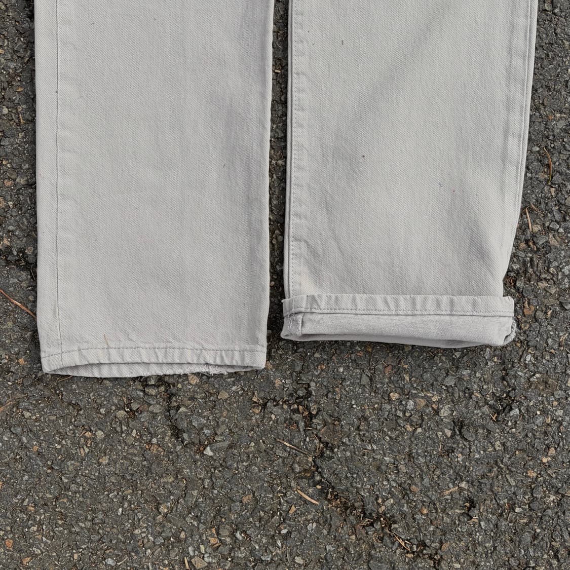 00s 리바이스 501 라이트 그레이 워싱 데님 (32)   상품이미지7