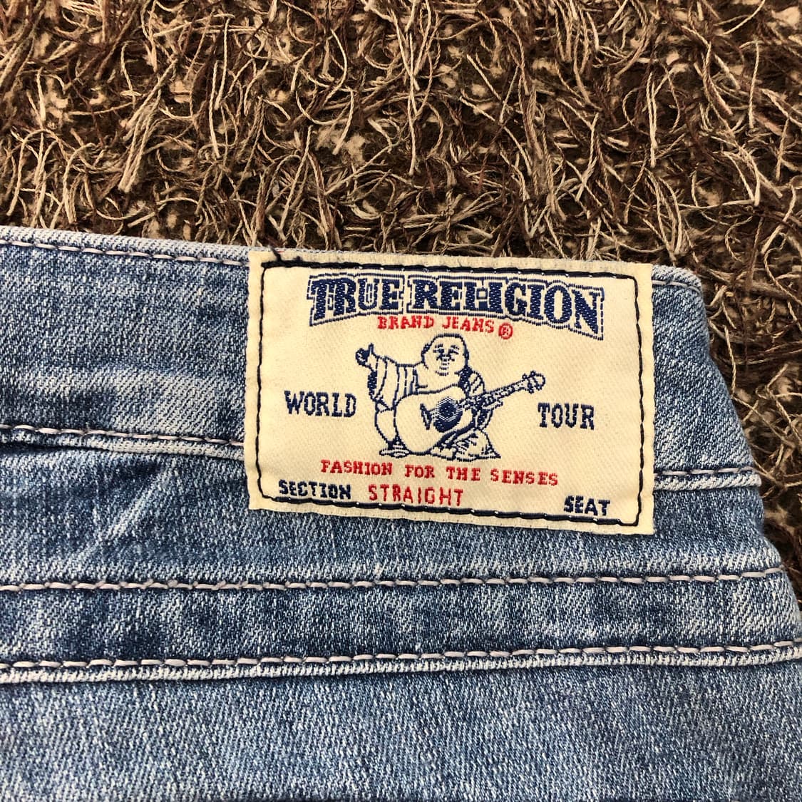 트루릴리전 스트레이트 워싱 데님 팬츠 상품이미지6