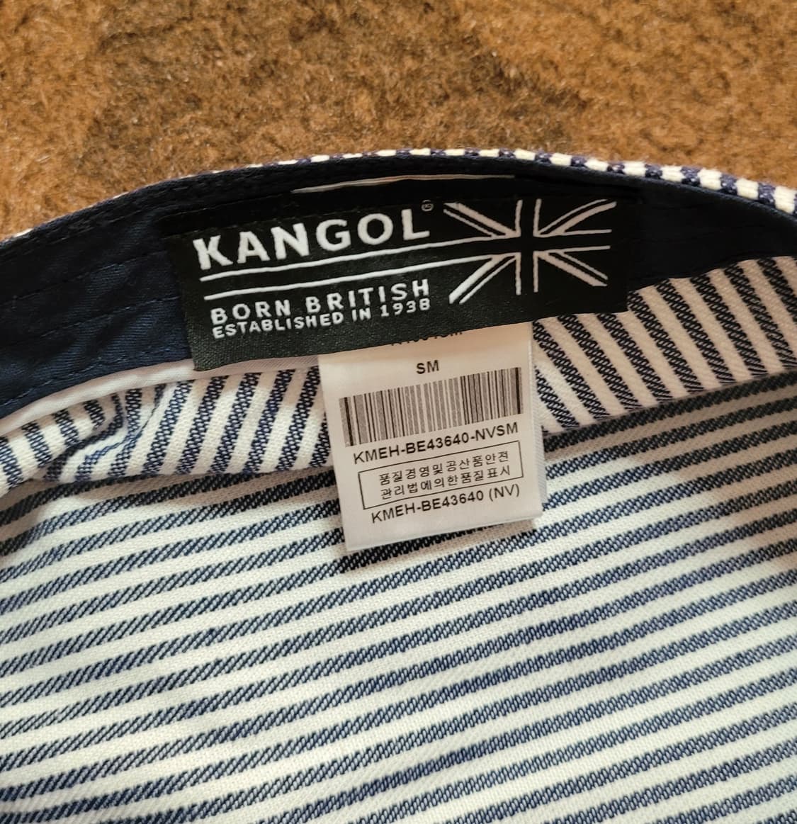 KALGOL 캉골 남녀공용 스트라이프 베레모 (S/M) 상품이미지5