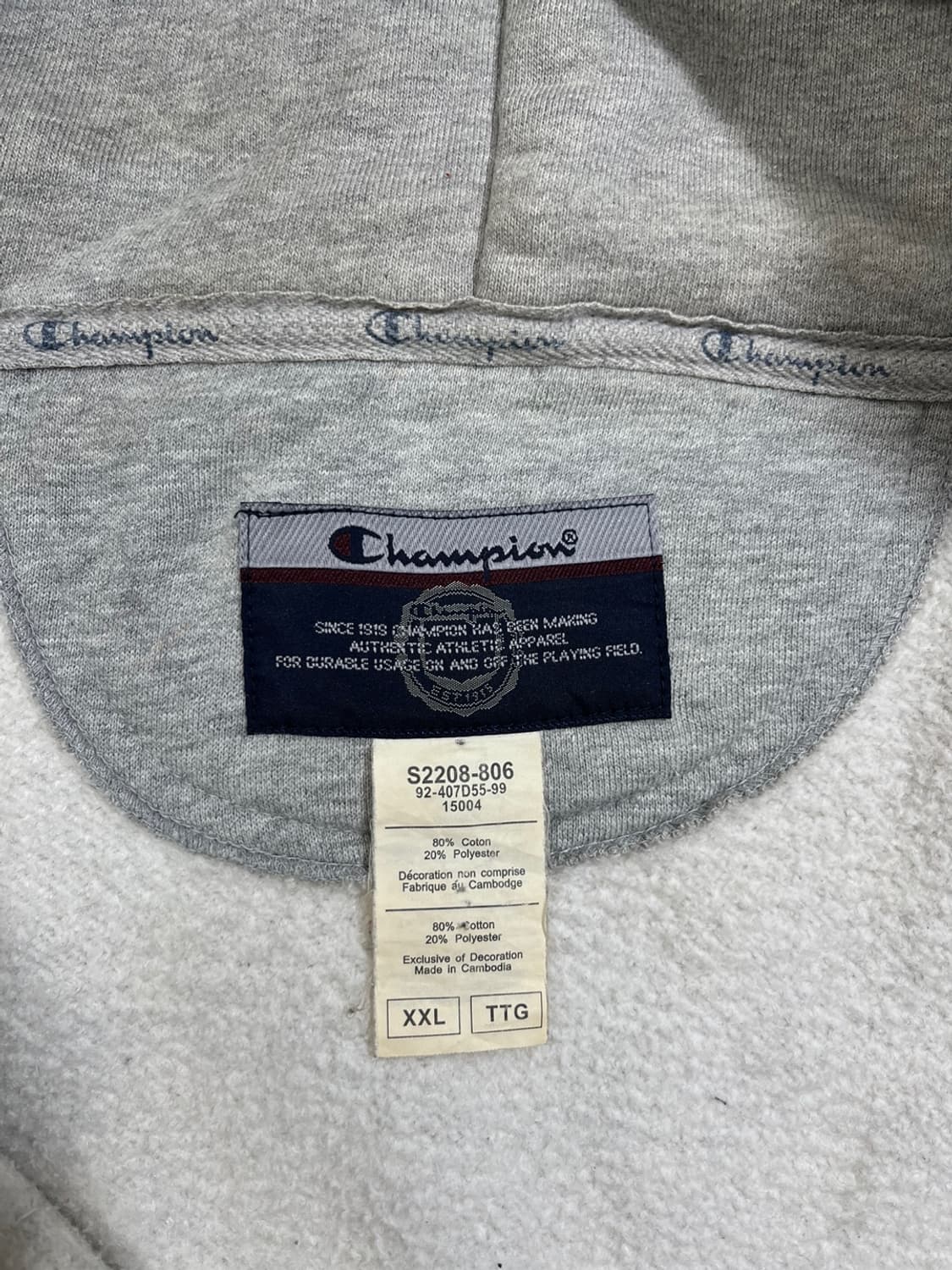 챔피온 후드 집업/#2629 상품이미지6