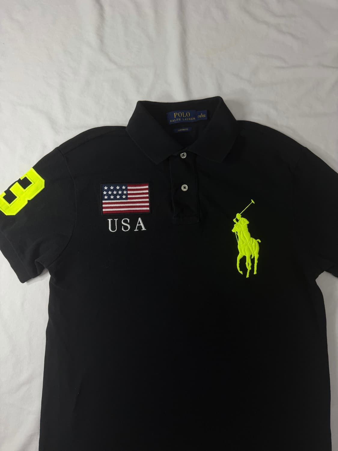 폴로 랄프로렌 빅포니 성조기 카라티 상품이미지2