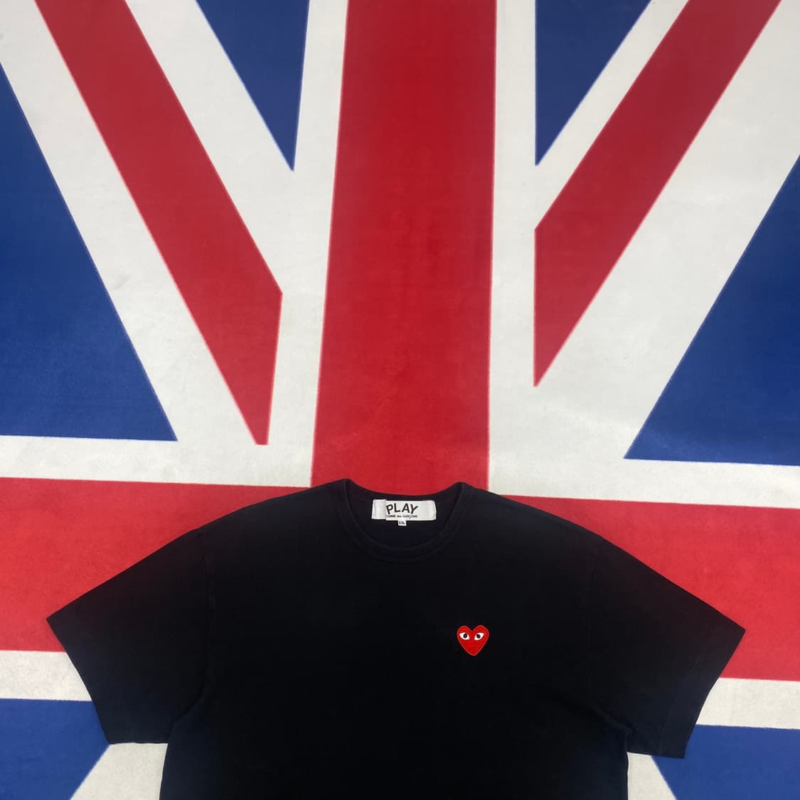 꼼데가르송 반팔티 XXL 실측 XL  상품이미지2