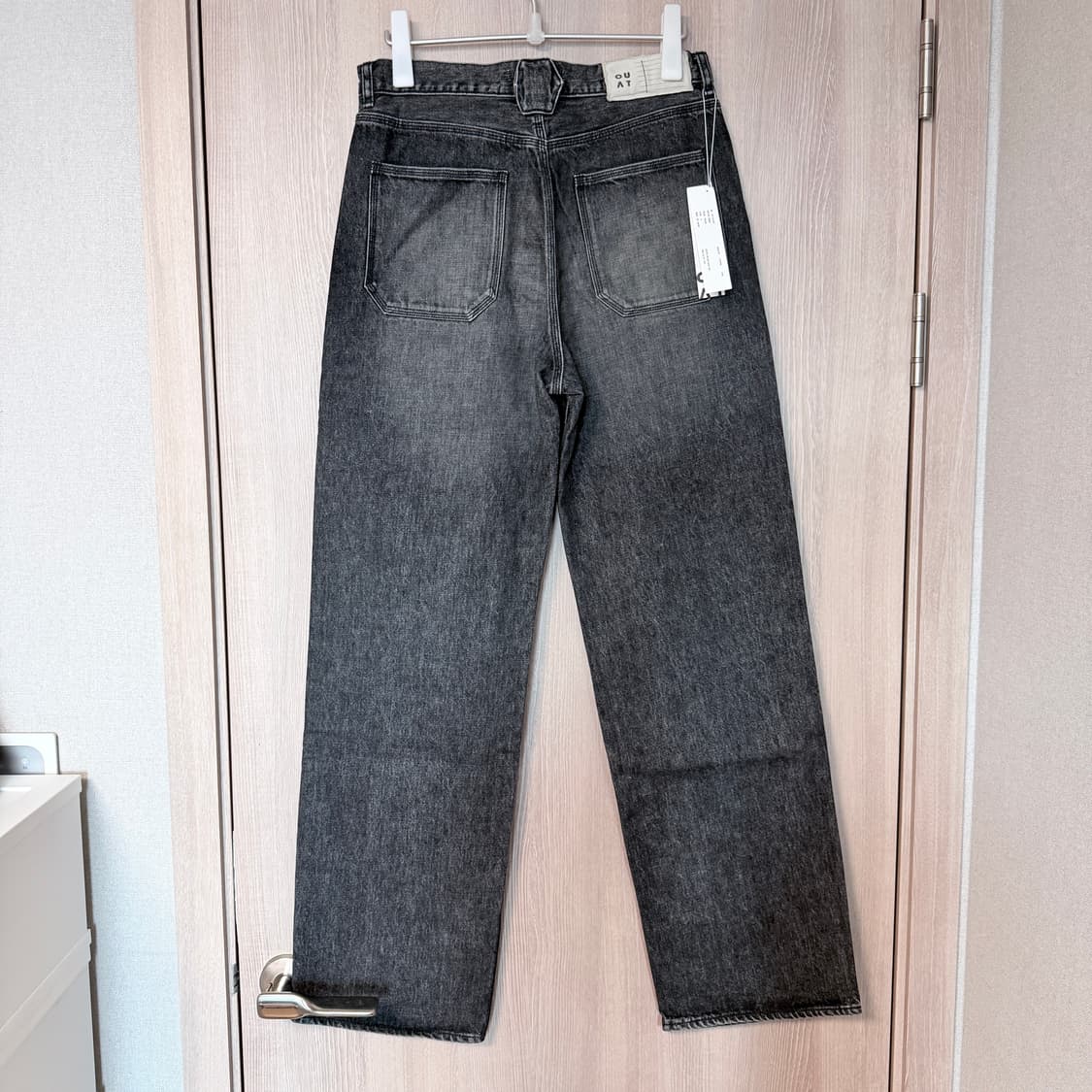 [4] OUAT TOKYO 오피스 진 블랙 상품이미지2