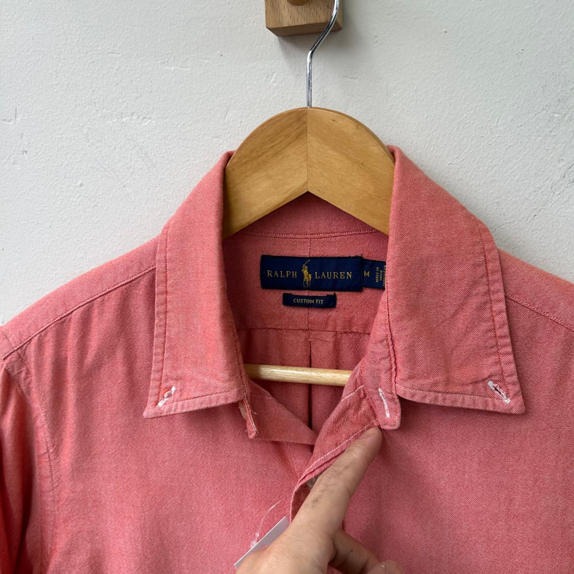 16540 - 폴로 랄프로렌 코랄 핑크 셔츠 상품이미지3