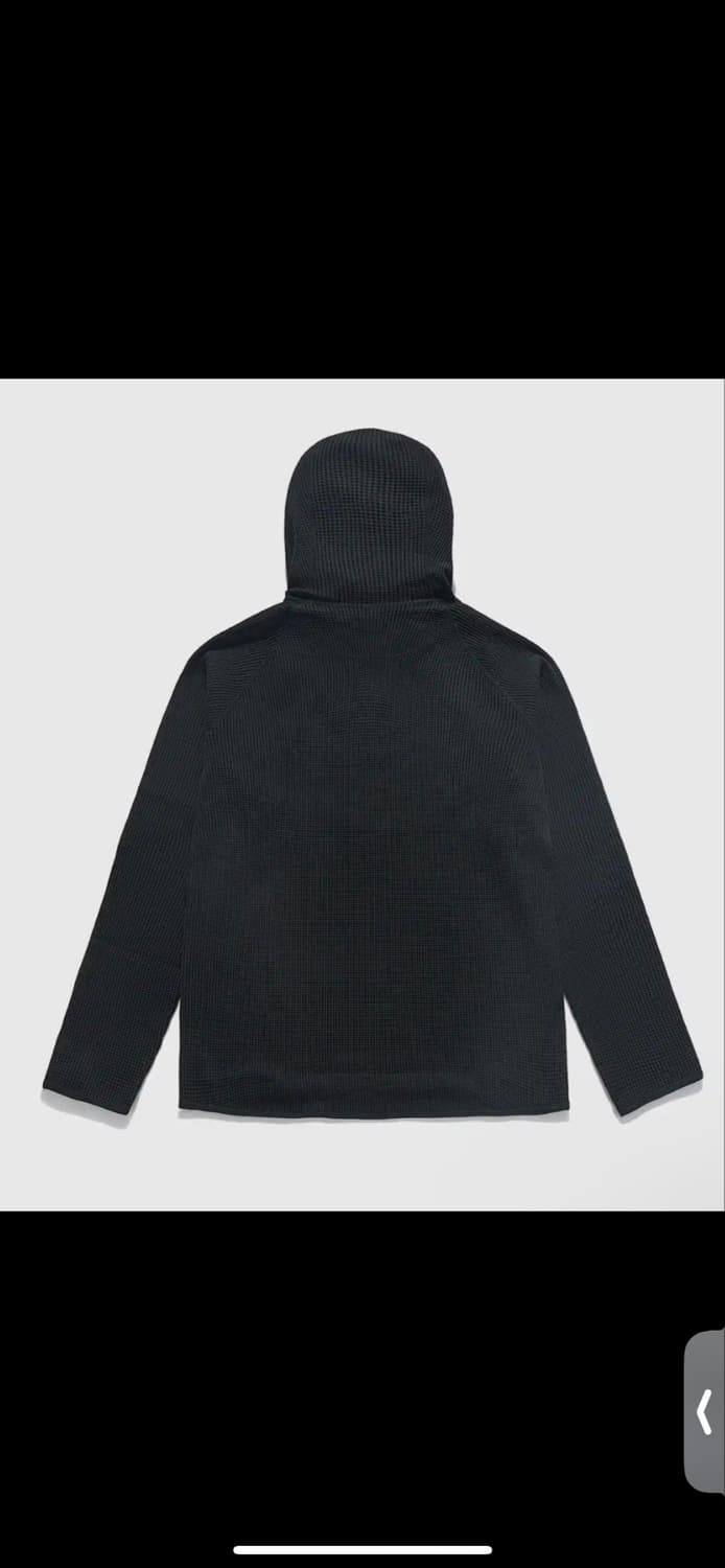 골드윈 와플 후드 블랙 5 XL 상품이미지4