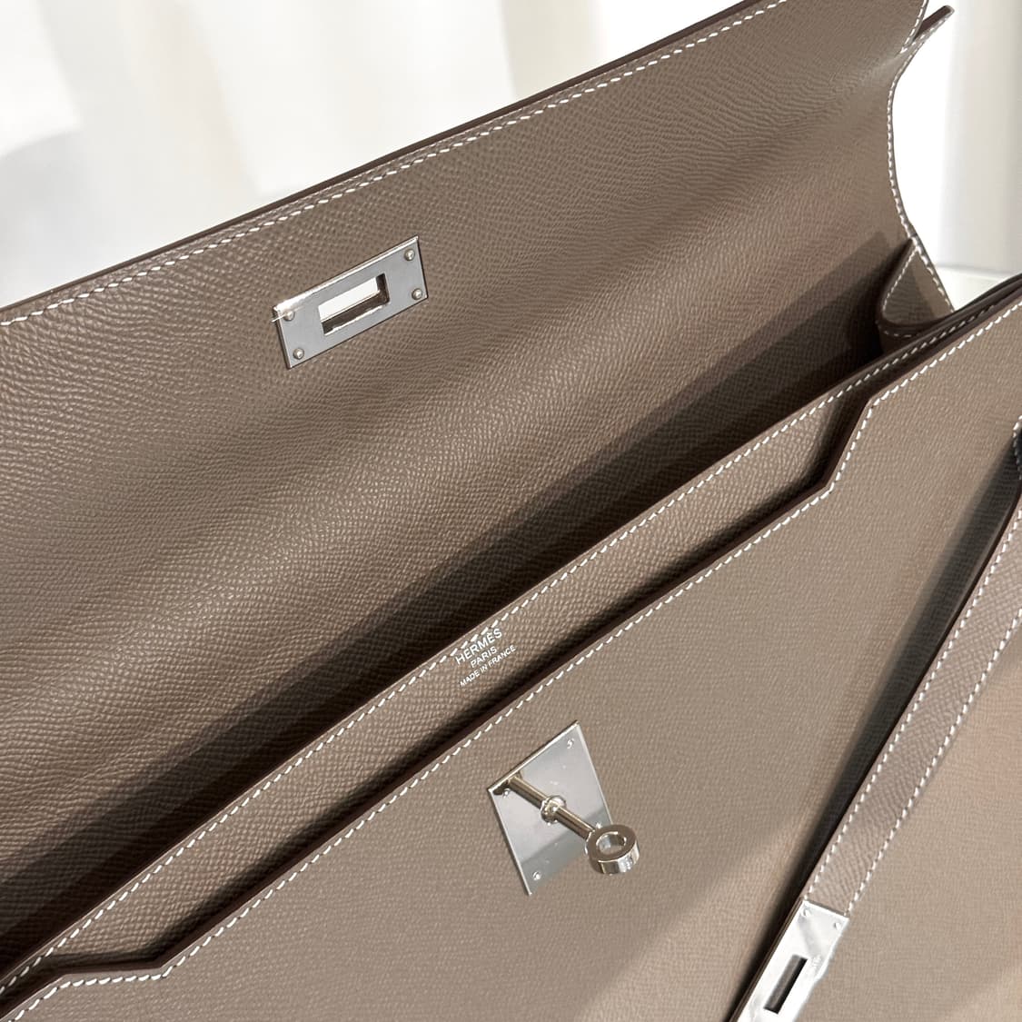 [새상품급/풀구성]에르메스 켈리 데페슈 36 앱송 브리프케이스 상품이미지10