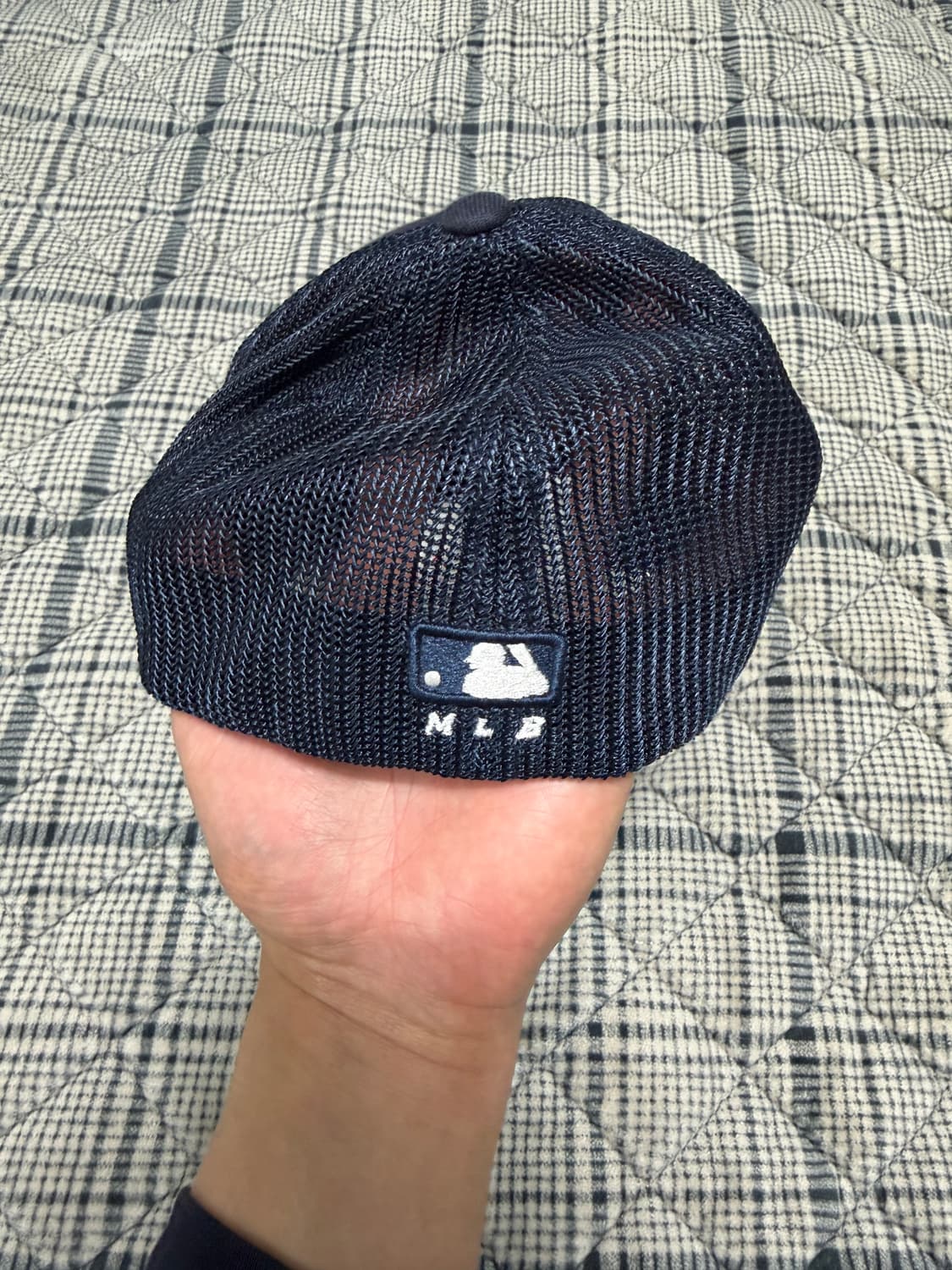 MLB 네이비 매쉬캡 57호 상품이미지2