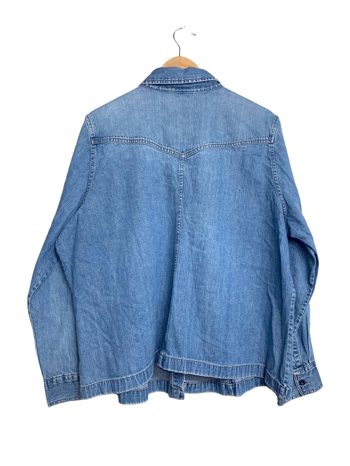 [2XL~] Levis 견장 웨스턴 데님 셔츠 상품이미지7