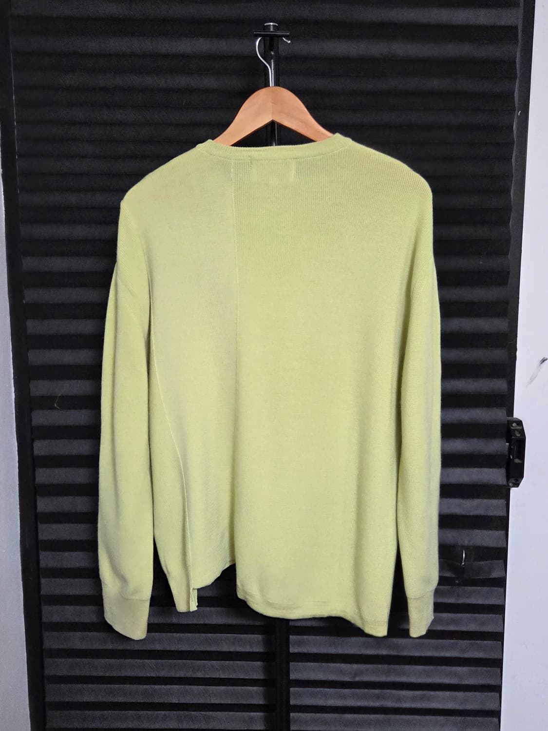 (정품) [솔리드옴므] 비대칭 슬릿 포켓 울 니트 | 00134 상품이미지7