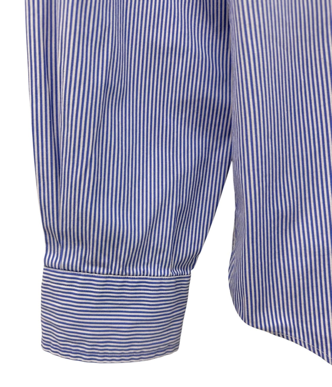 폴로 클래식핏 줄무늬 셔츠 화이트&블루네이비 (S) 상품이미지3