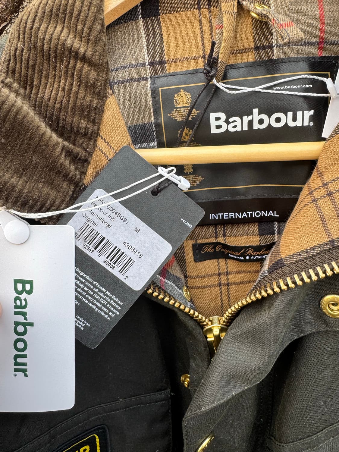 바버 왁스 자켓 상품이미지5