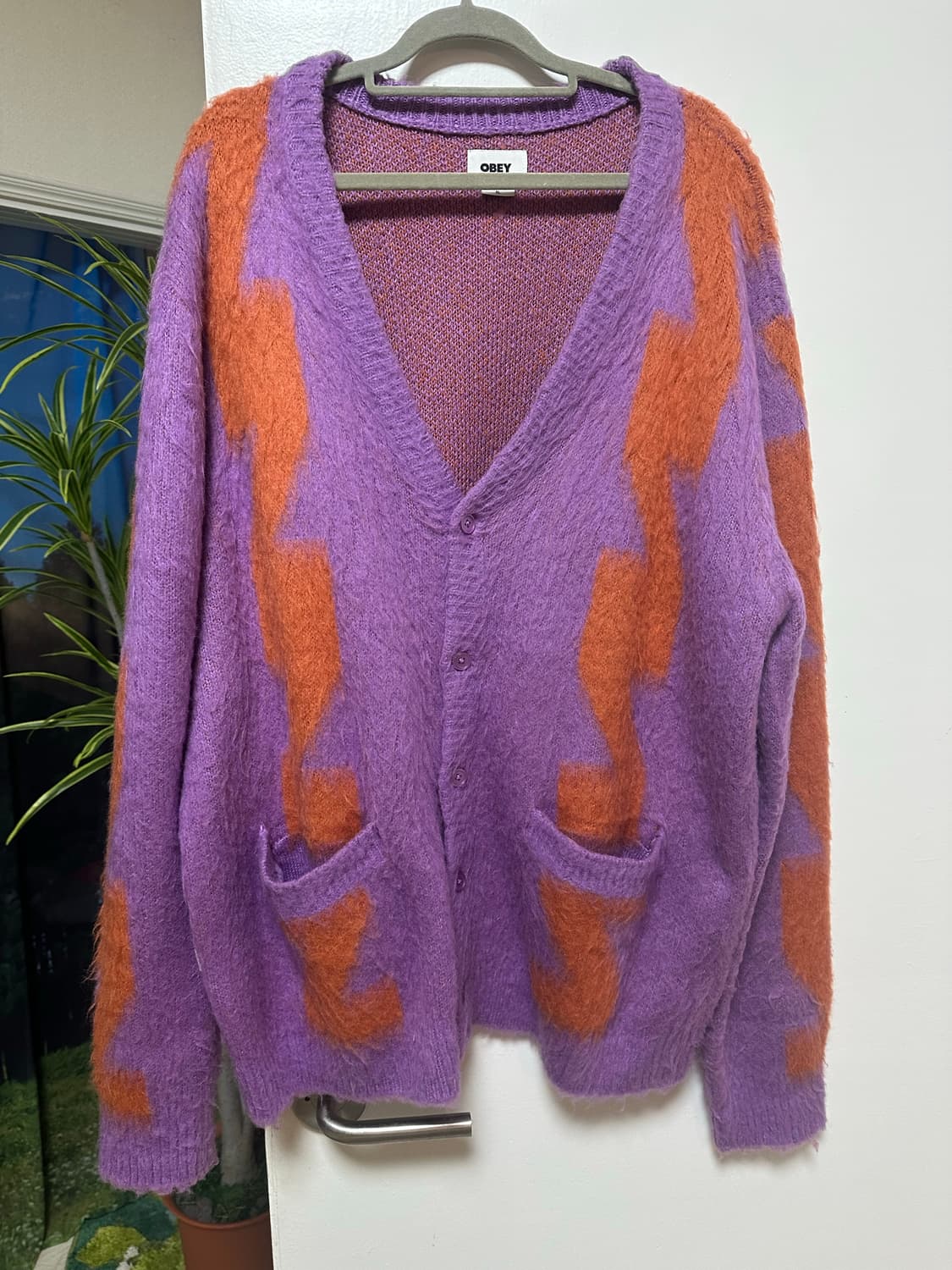 오베이 모헤어 가디건 상품이미지2