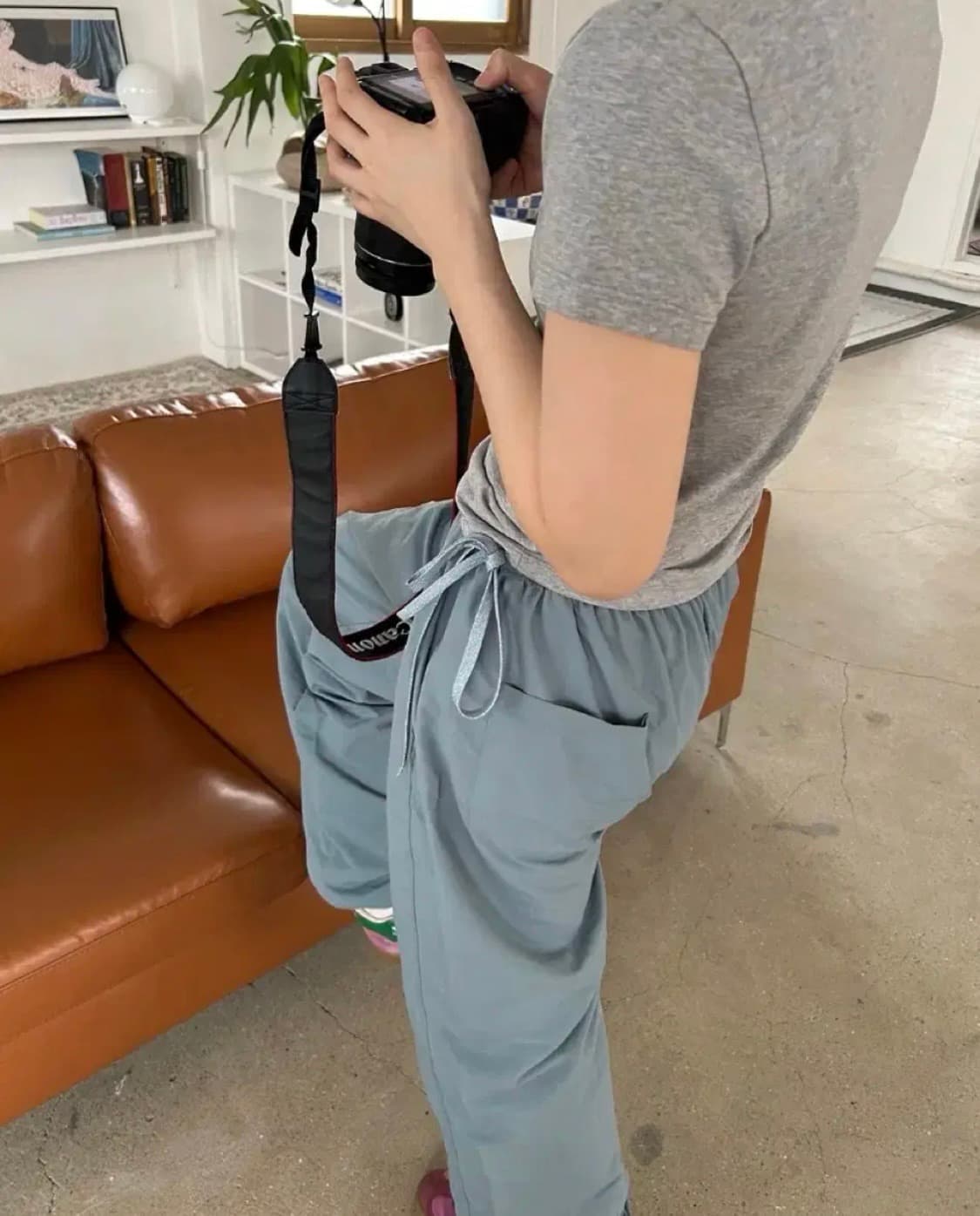 르몽드페페 나일론 팬츠 상품이미지2