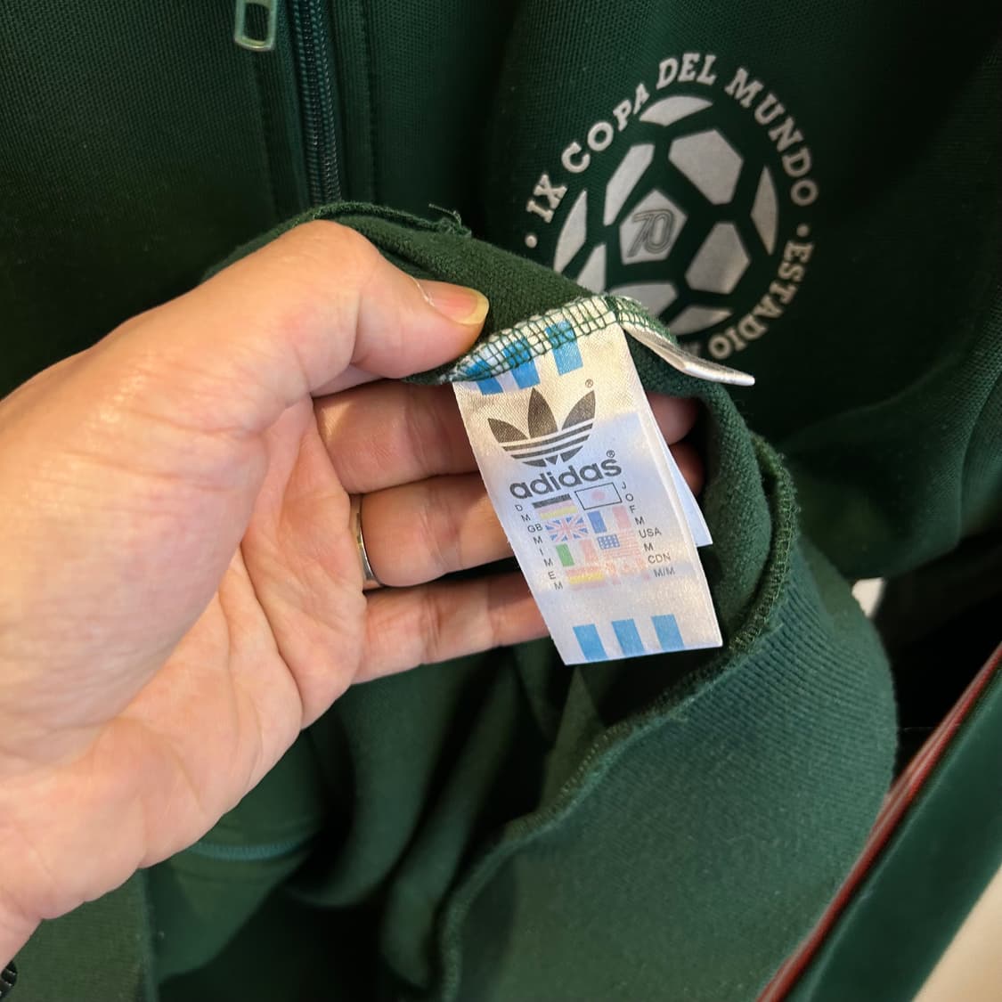 (무료배송) 아디다스 맥시코 그린 트랙탑 져지 상품이미지5
