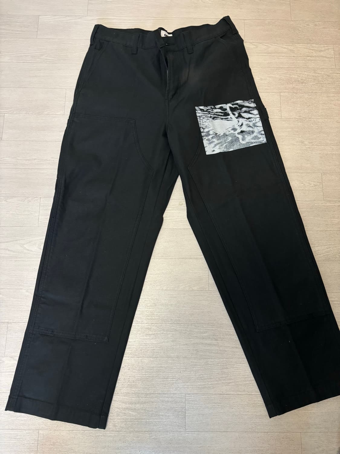 오베이 카펜터 팬츠 블랙  상품이미지3