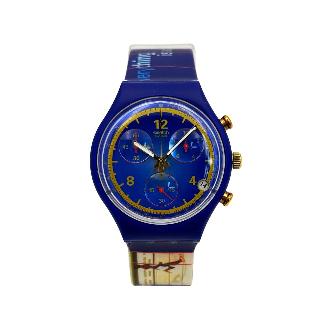 96년판) 빈티지 스와치 크로노 gold medal 상품이미지2