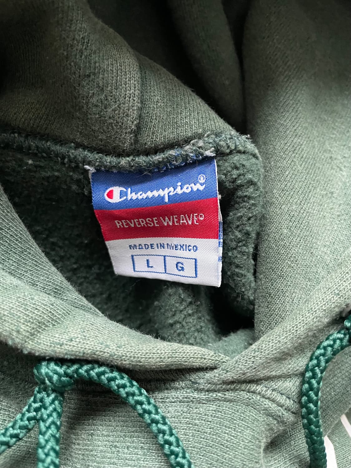 챔피온 리버스위브 다트머스 그린 L 멕시코 상품이미지5