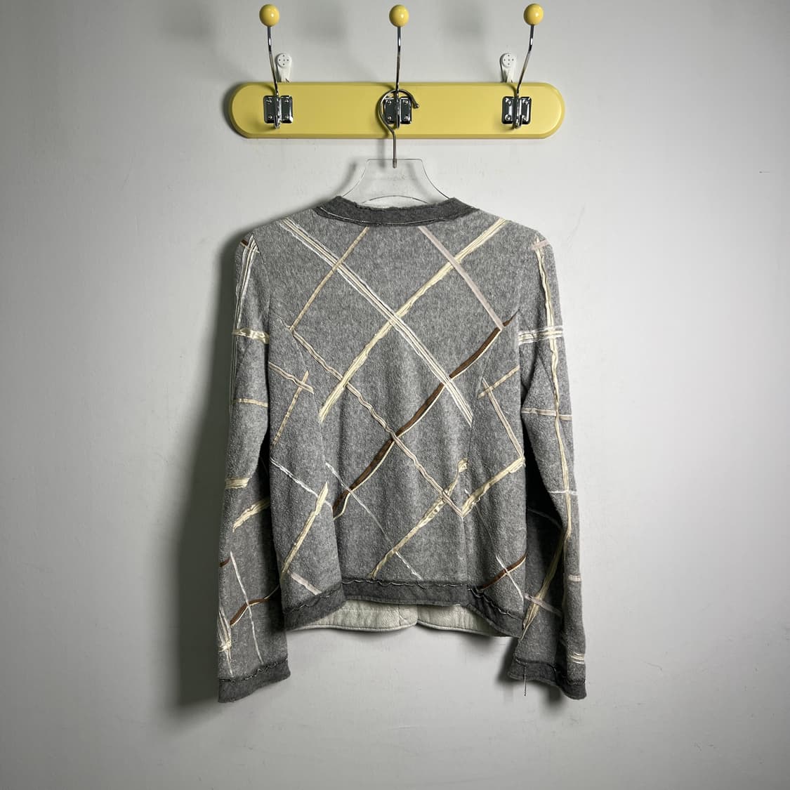 03AW Sacai 사카이 태리 체인 디테일 자켓 상품이미지2