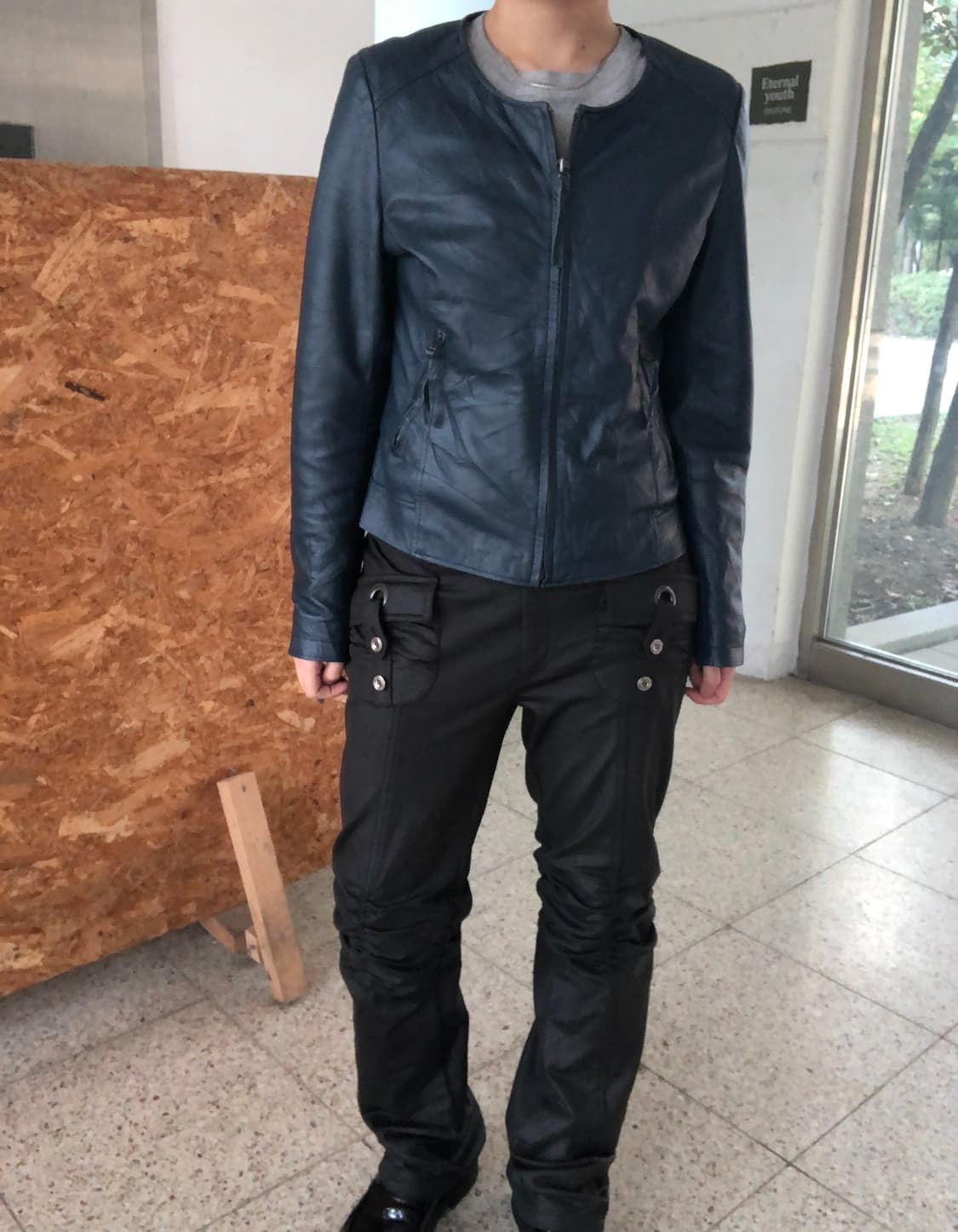  Italy leather jk 상품이미지1