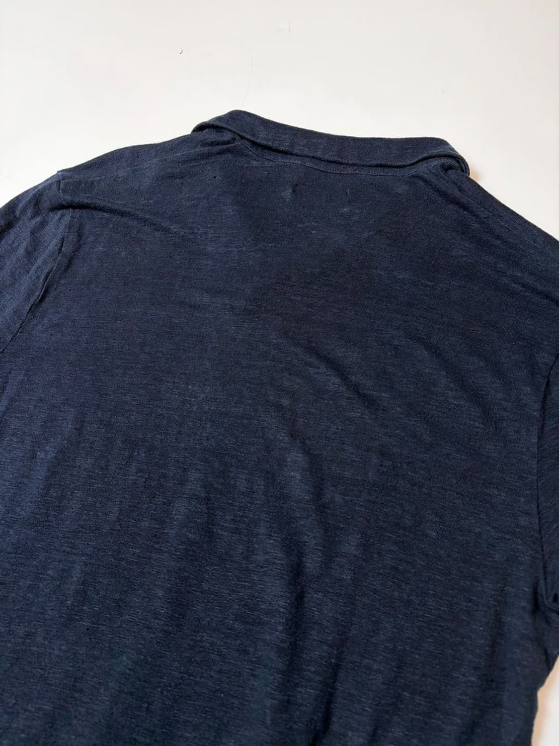 코스 COS 텍스처드 코튼 폴로 반팔 티셔츠 PN9557 상품이미지4